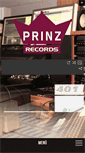 Mobile Screenshot of prinz-records.at